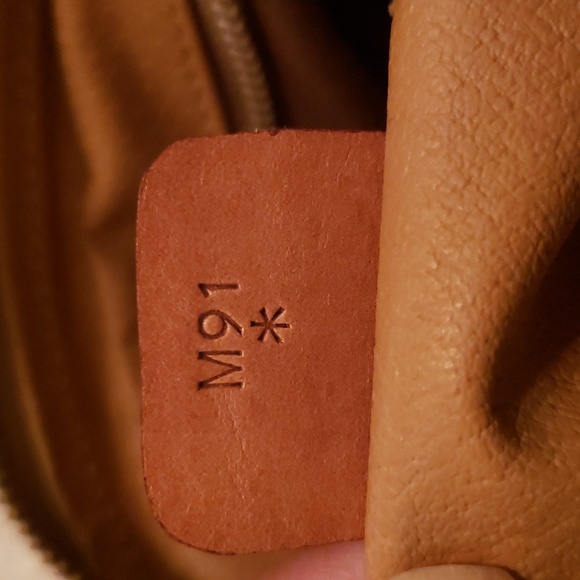 CELINE Macadam Pattern Clutch in Brown - Picture 9 of 11